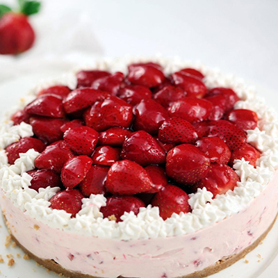 "WHITE CHOCOLATE BERRY CHEESECAKE (Labonel) - Click here to View more details about this Product